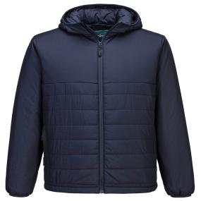 Professional Hooded Insulated Baffle Jacket (S608)