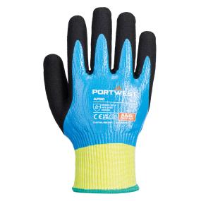 Cut D13 Nitrile Aqua Gloves (AP50)