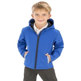 Core Junior TX Performance Hooded Softshell Jacket
