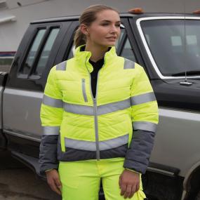 Women's Soft Padded Safety Jacket