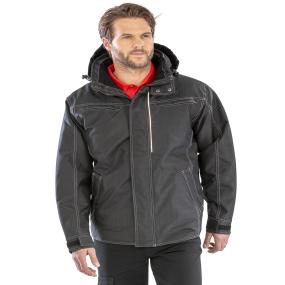 Denim Texture Rugged Jacket