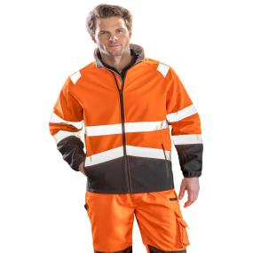 Printable Safety Softshell Jacket
