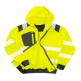 Recycled Robust Zipped Safety Hoodie