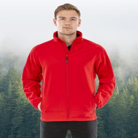 Men's Recycled 2-layer Printable Softshell Jacket