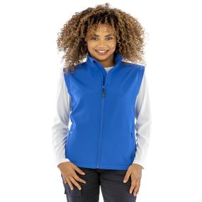 Women's Recycled 2-layer Printable Softshell Bodywarmer