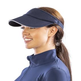 Herringbone Sun Visor With Sandwich Peak