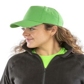 Boston 5-panel Polycotton Printer's Cap