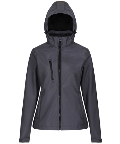 Regatta Professional - Women's Venturer 3-layer Hooded Softshell Jacket