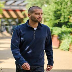 Honestly Made Recycled Half Zip Fleece