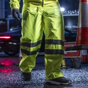Hi-vis Pro Pack-away Trousers