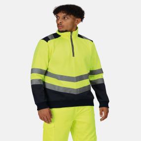 Pro Hi-vis -zip Sweatshirt