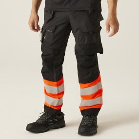 Hi-Vis X-Pro Stretch Holster Trousers (Class 1)