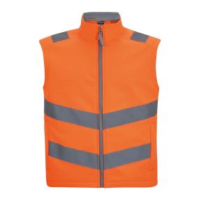 Hi-vis Pro Contract Ablaze Softshell Bodywarmer