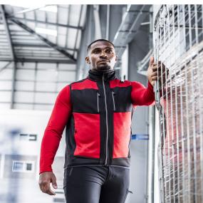 E-Volve Unisex Knit-effect Stretch Bodywarmer