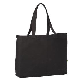 Organic Canvas Flat Base Landscape Shopper