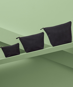 Recycled Luxe Accessory Bag