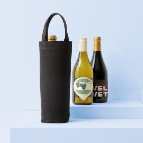 Recycled Premium Canvas Bottle Bag