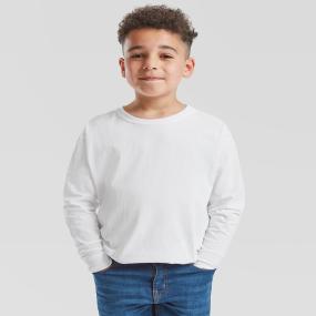 Kids Long Sleeve Valueweight T