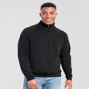 Iconic Premium Zip-neck Sweat