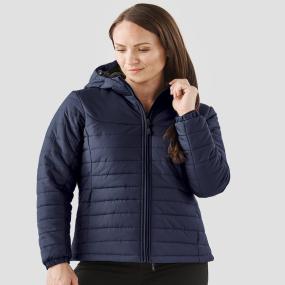 Womens Nautilus Quilted Hooded Jacket