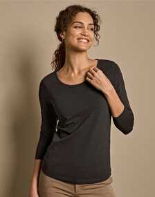 Ladies 3/4 Sleeve Stretch Tee