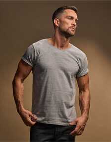 Mens Roll Up Sleeve Tee