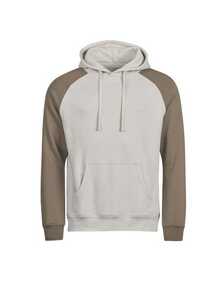 Unlabeled Two-Tone Hooded Sweat