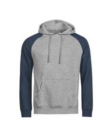 Unlabeled Two-Tone Hooded Sweat