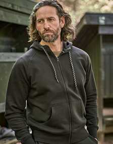 Mens Fashion Full Zip Hood