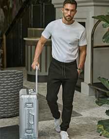 Ribbed Interlock Pants