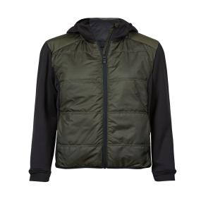 Ladies' Hybrid-Stretch Hooded Jacket