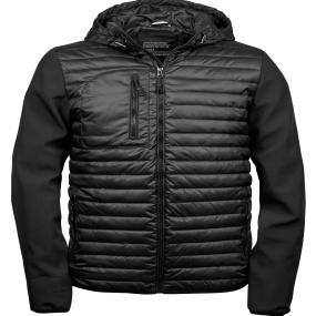 Men's Hooded Crossover Jacket