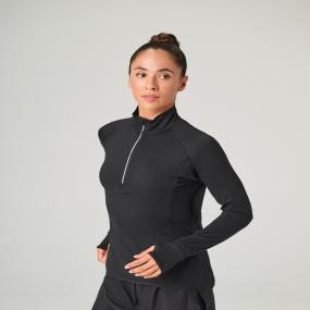 Women's Long-sleeved  Zip Top