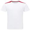 White/Fire Red