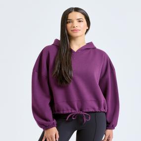 Women's TriDri Cropped Oversize Hoodie