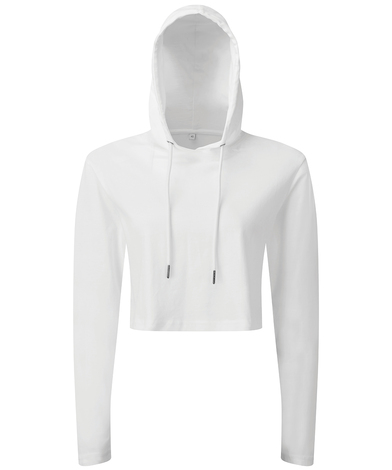 TriDri - Women's TriDri Cropped Hooded Long Sleeve T-shirt