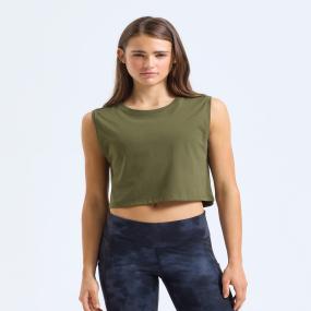 Womens TriDri Organic Crop Tank