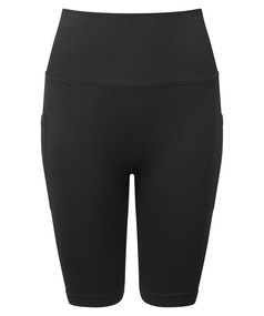 Womens TriDri Ribbed Seamless '3D Fit' Cycle Shorts