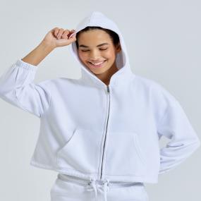 Womens TriDri Recycled Drawstring Full-zip Hoodie