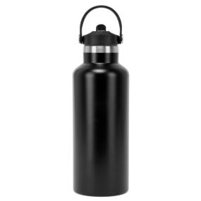 TriDri Vacuum Sports Water Bottle With Flip-up Straw