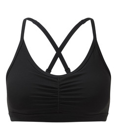 Women's TriDri Ruched Sports Bra (medium Impact)