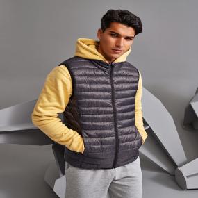 Melange Padded Gilet
