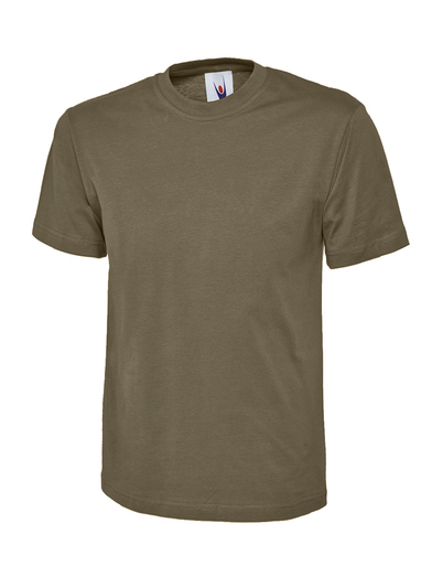 Classic T-shirt In Military Green