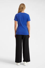 Ladies Classic V Neck T Shirt
