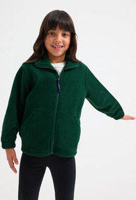 Childrens Full Zip Micro Fleece Jacket