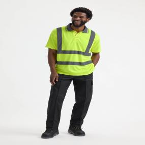 Hi Viz Short Sleeve Polo Shirt