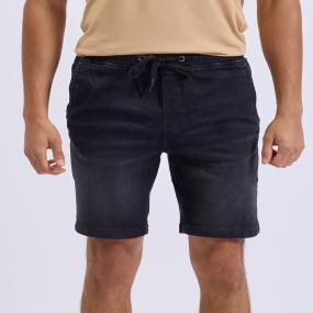 Mens Denim Drawstring Shorts