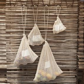 Organic Cotton Mesh Sacks
