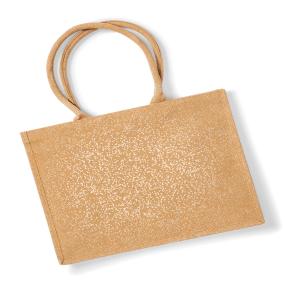 Shimmer Jute Shopper
