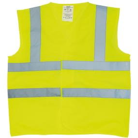 Flame-retardant Hi-vis Sleeveless Waistcoat (HVW100FR)
